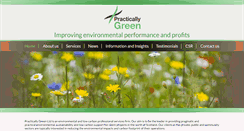 Desktop Screenshot of practically-green.co.uk